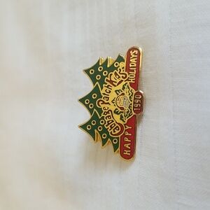 1990 Cabbage Patch Kids Happy Holidays Pin